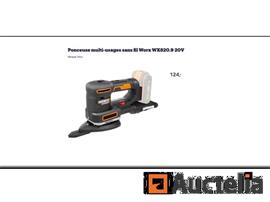 Schuurmachine draadloos 18V WORX WX820.9