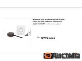 HÖRMANN WLAN-drukknop met apple adapter