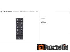 Codetoetsenbord voor YALE Smart smart lock