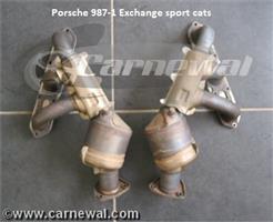 Porsche 987-1 Catalysatoren 200 cel elementen