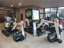 Bobcat E10z en E17 Stockpromo! 0% rente leasing