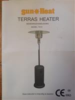 Te koop terrasverwarmer op gas