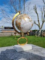 Decoratief ornament - Chic Globe on Marble