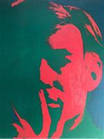 Andy Warhol (after) - Selfportrait - Te Neues licensed offset print - Jaren 1990