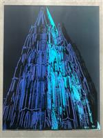 Andy Warhol, (after) - Cologne Cathedral (Blue) - TeNeues licensed offset print
