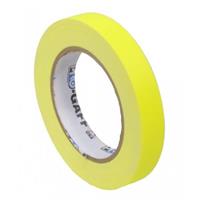 Pro-Gaff neon gaffa tape 19mm x 22,8m Geel