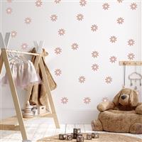 Muurstickers - Daisies IV - pink Daisies IV