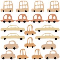 Muursticker - Cars Boho Cars Boho