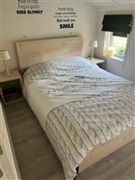 Steiger houten bed 140x200