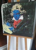 Andy Warhol - Beethoven, 1987 - Licensed Print.