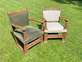 Fauteuil (2) - Hout