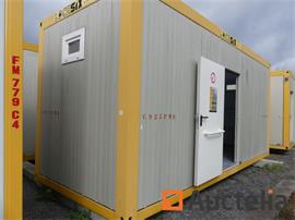 REF:C923 PMR - Container geïsoleerd - Finbau C PMR sanitaire module