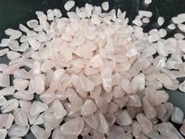 Rozenkwartskristal - trommelstenen rozenkwarts- 1 kg