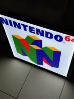 Nintendo 64 - Lichtbord - Aluminium, Glas