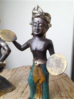 Bronzen muzikanten - Indonesië  (Zonder Minimumprijs)