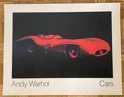 Andy Warhol (after) - CARS - Mercedes Benz W 196 R Stromlinie, original licensed print, 90 x 70 cm