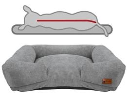 Orthopedische Hondenmand Tacoma S Stone 90x65cm