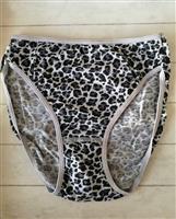 Slip met Luipaardprint in Grijze Tinten - Mt 34/36