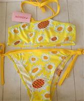 Mooie Bikini in Vrolijke Gele Kleurtjes 92 tot 128