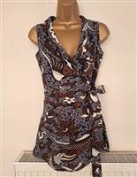 Prachtige Tuniek in Warme Donkere Tinten - 36/38