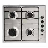 Zanker gaskookplaat KRH40GSX 60 cm inox. Te koop