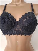 Zwarte BH met Heel Chique Kant - 75B
