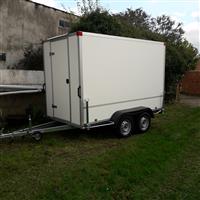 aanhangwagen trailer met zijluik