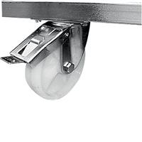 Optie: structuur op 4 wielen, waarvan 2 met rem | Diamond | C4R-HL