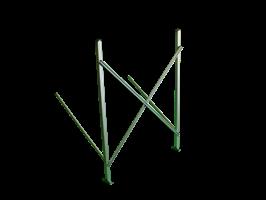 Plat dak frame voor Prisma Pro 8 zonnecollector