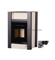 Aquaflame Vario Lend cv-houtkachel Gebroken wit Handmatige bediening