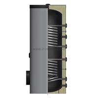Boiler met 2 warmtewisselaars A+ energie label Grijs 200