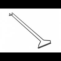 Glazenrek zwart 255 mm