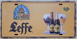 Leffe bier kentekenplaat