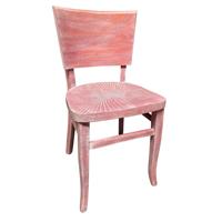 Occasion - Caféstoel zonder armleuning €35,- excl btw p/s