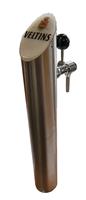 Occasion - tapzuil 1 kraans Veltins geborsteld rvs