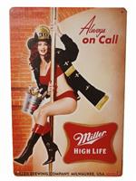 Always on call reclamebord