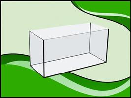 Volglas aquarium 120x40x50cm