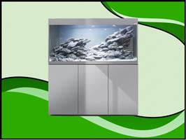 Aquael Glossy 150 grijs aquarium set inclusief glossy meubel