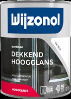 Wijzonol Dekkend Hoogglans Ral 9010 750 ml