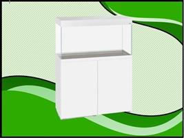 Aquael OptiSet 125 Aquarium Wit - 80cm met meubel