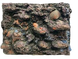 3D aquarium achterwand Os-44-1 Maat: 80x60x16cm