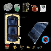 CV verwarming en tapwater zonneboiler 200L+ Prisma Pro 18 Prijsbewust samengesteld 5 meter DN16 dubb