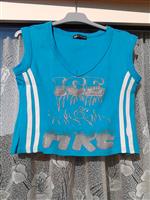 t shir blauw