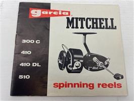 Garcia Mitchell spinning reels 300C / 410 / 410 DL / 510 | folder