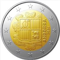 Andorra 2 Euro 2014 Normaal