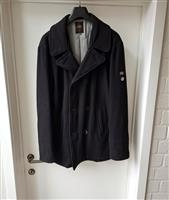Zwarte Wollen Peacoat van G-Star  Large-XL