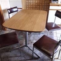 keukentafel + stoelen