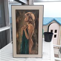 schilderij vrouw