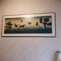 kader met vogels