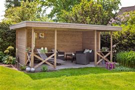 Tuinhuis prieel Konstantin: 500 x 340 x 220 cm